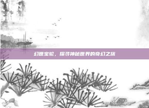 幻世宝轮，探寻神秘世界的奇幻之旅  第1张