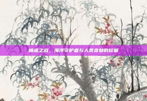 捕鲨之战，海洋守护者与人类贪婪的较量  第1张